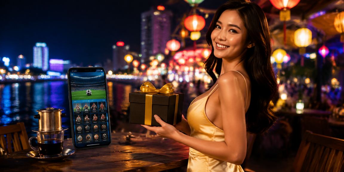 Người chơi tại Nha Trang thưởng thức cà phê và theo dõi cá cược thể thao trực tuyến